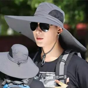 밭일 농사 여행 등산 빅챙 성인 플랩캡 모자 썬햇