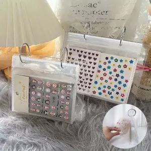 [셀러에이드]네일아트 탁상 캘린더형 네일스티커 정리 전시 앨범