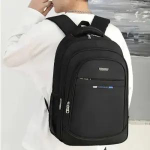 남자 대학생 캠퍼스 룩 노트북 책 가방 검정 백팩 대학생책가방 직장인백팩예쁜백팩