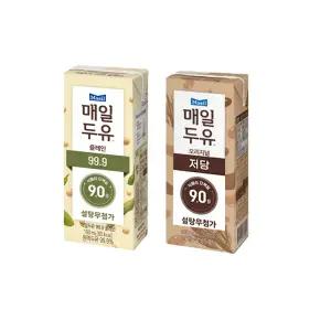 매일두유 190ml 24팩 식이섬유12팩+99.9 12팩/유통기한26년10월제품/무배/상세참조
