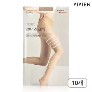 슬림 압박 팬티스타킹 PH5032 ML 살구/누드 (10개입)