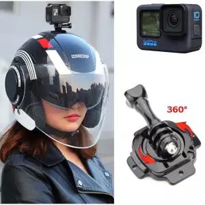GOPRO10 호환 액션캠 오토바이 헬멧 회전 접착 마운트 고프로 10 액션캠
