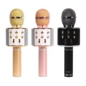 블루투스 무선 노래방 마이크 USB 휴대용 차량용미니 파티소품 집들이 스피커 스피커용 기기 유마이크 용스