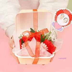 카네이션 꽃도시락 스승의날 어버이날 만들기yza736
