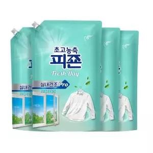 피죤 실내건조 프로 섬유유연제 프레시데이 1.7L X 4개 (S49659426)