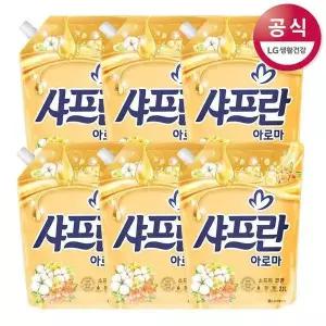 샤프란 섬유유연제 소프트코튼 2.1L x 6EA (S49660487)