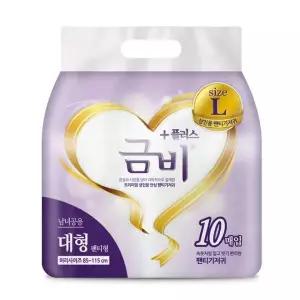 금비 팬티 기저귀 대형 20매 (10매 X2팩) 성인용 입는 팬티형기저귀