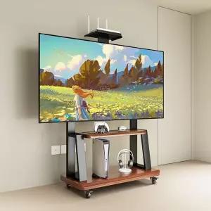 65인치티비거치대 OLED TV 카트 다이 골드 올레드 이동식