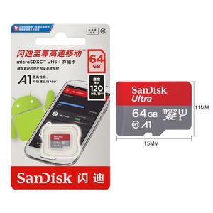 SanDisk Ultra Micro SD 카드 MicroSDXC MicroSDHC UHS-I Class10 140MB TF 32GB 128GB 64GB