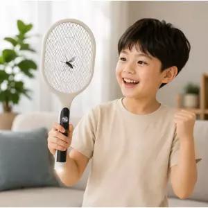 전기모기채 건전지포함 해충퇴치 파리채 해충퇴치 모기채