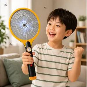 모기채 usb충전식/랜턴겸용/충전식모기채/전기모기채
