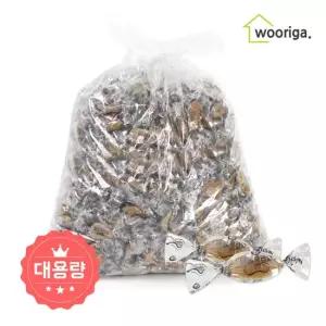 우리가스토리 마산 땅콩 카라멜 4kg 1봉 캬라멜 사탕 캔디 대용량 업소용