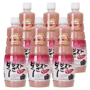 고창 선운산의 아침의 복분자 막걸리 6도 750ml * 6입