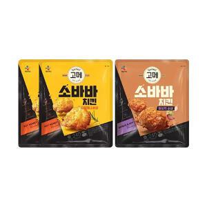 소바바 순살240g 2개, 마쏘킥240g 1개