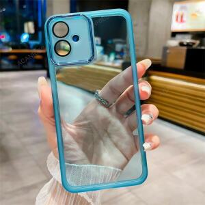 모토로라 모토 G54 5G G34 G24 G14 G85 G60 G32 Edge 40 Neo 50 Fusion Pro 투명 실리콘 케이스 G 카메라