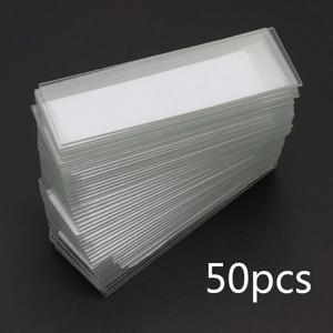 미니현미경 현미경 유리 슬라이드 50개 재사용 어댑터 실험실