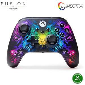 POWERA FUSION PRO XBOX SERIES X|S용 RGB 컨트롤러(루멕트라, 조절 디자인, 프로 높이 저지연 엄지 효과 숨겨진 조명, 가능한 홀 스틱, 무선) 무선 게이밍 컨트롤러, 모듈,