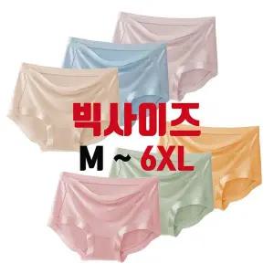 더잘 편한 모달 60수 노라인 여성팬티 6종세트 M~2XL