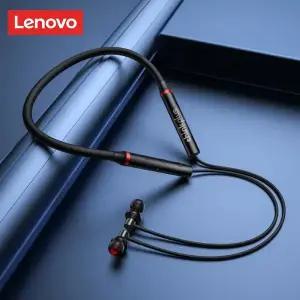 Origial Lenovo HE05X 블루투스 이어폰 방수 귀마개 HIFI 사운드 마그네틱 넥 밴드 헤드셋 스포츠 헤드폰