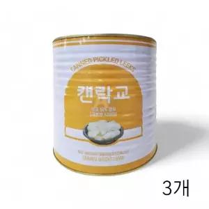 이엔푸드 락교 SS 3Kg X 3개 대용량 반찬 락교장아찌 일식반찬 (WFGSKGJ)