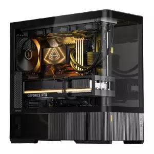 :안텍 Antec C6 CURVE AIR MESH BTF 컴퓨터 PC 케이스 (블랙)