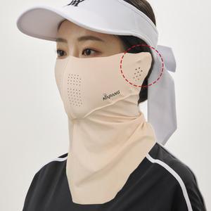 네이팡 귀덮개 넥타입 클로즈 자외선차단 골프마스크 얼굴햇빛가리개 자전거 등산 낚시 테니스