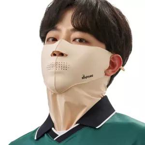 네이팡 넥타입 에어홀 자외선차단 골프마스크 얼굴햇빛가리개 야외활동 자전거