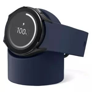 삼성 시계 7 충전기 스탠드와 호환 가능 40 44 46mmGxy Watch3 4 5 실리콘 충전 홀더 45mm