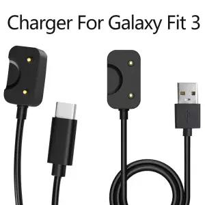 삼성 핏 3 충전 케이블과 호환 가능 스마트워치용 마그네틱 USB C 교체 도크