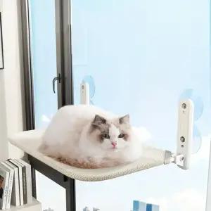 고품질 접이식 고양이 창문해먹 침대 원도우 캣타워 본품중형 창문해먹 (WE8CC4C)