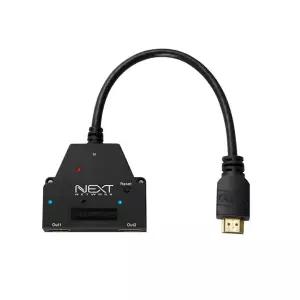 이지넷 HDMI 1:2 모니터 분배기(NEXT-0102SPC)YS
