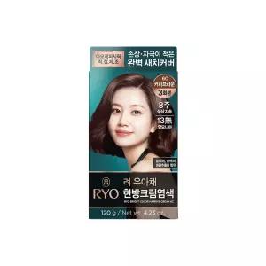 려 우아채 멋내기새치크림 6c 커피브라운
