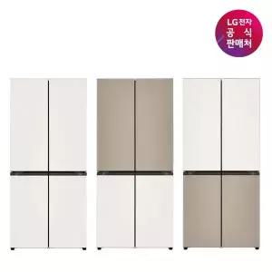 [LG 공식판매처] LG 디오스 오브제 냉장고 870L H875GCB012/H875GBC012
