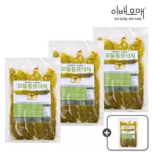3+1 이배모매 한식명장 반찬 꼬들 통 오이지 700g 4개