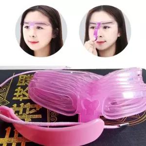 눈썹 정리 8종 가이드 키트 DD-10963 눈썹틀 눈썹다듬기 남자눈썹 (W921F91)
