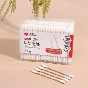 [룽스_62]200p 일회용면봉 일회용 양면 화장면봉