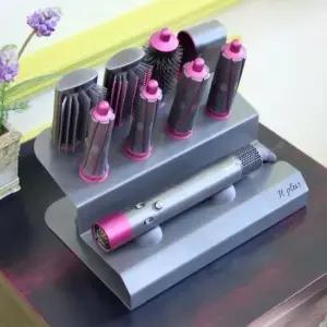 스마트팩토리 스마트리빙 에어랩 거치대 H Plus 블랙퍼플