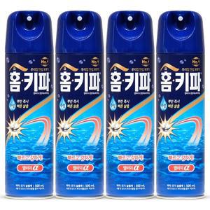 홈키파 엘비이 수성 알파 에어로졸 500ml 4개