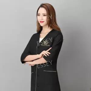 의사반가운 상의 가운 피부관리사 반영구 단체복 유니폼
