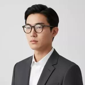 생로랑 안경테 SL 588 002 라운드 안경