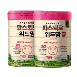 파스퇴르 위드맘 제왕 분유 3단계 750g 2개