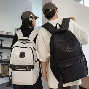 남여공용 가방 신학기 학생백팩 패션 로고 여성 색상 캐주얼 영문