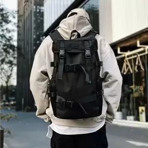 남여공용 가방 백팩 컬러 백팩 남녀공용 데일리 보드 포켓