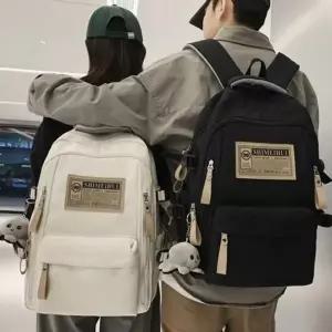 남여공용 가방 학원 깔끔한 학생 디자인 남성 여성 트렌드 학교 백팩 가방