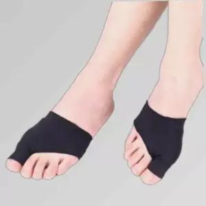 엄지 발가락 통증 예방 실리콘 밴드 부분 양말 패드
