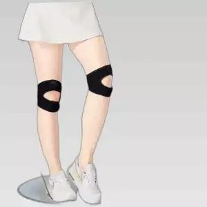 여성편안한 무릎보호대 탄력성 좋은 서포트