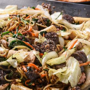 신림동 백순대 볶음 1~2인분(순대+곱창/순대/곱창)