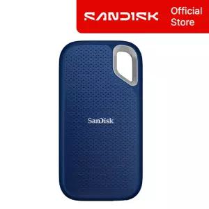 ENL 샌디스크 포터블 외장SSD 4테라 4TB 익스트림 SSDE61 대용량 고성능 로얄블루