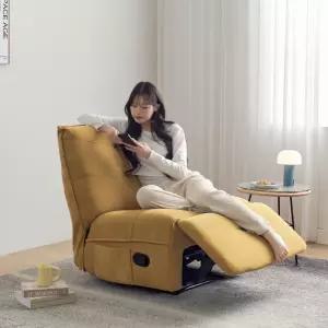 [모던하우스(가구)] 모던하우스 페그 1인 수동리클라이너 머스타드 DL1326003