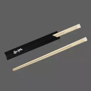 반포장 대나무젓가락 24cm 2000개입 검정 일회용 식당 업소용
